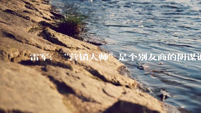 雷军：“营销大师”是个别友商的阴谋诡计_小米_测试_回应